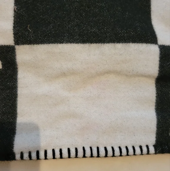 H-ermes Inspired Pillow Case Wool Blend - Picture 3 of 8